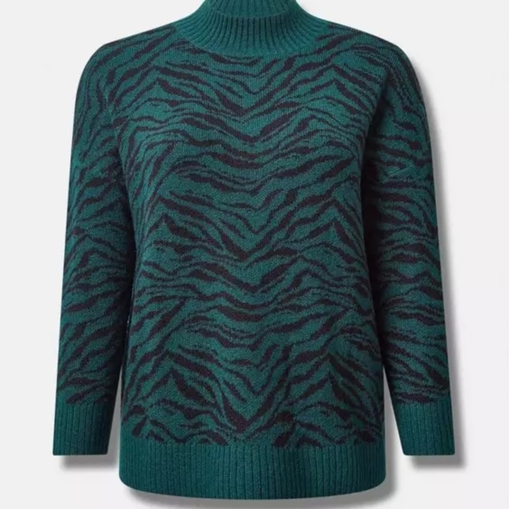 Torrid Vegan Cashmere Cowl Neck Sweater